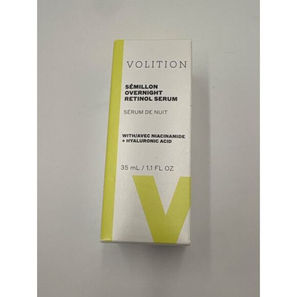 Volition Sémillon Overnight Retinol Serum  1.1 FL OZ Anti-Aging Face Care - Picture 4 of 8